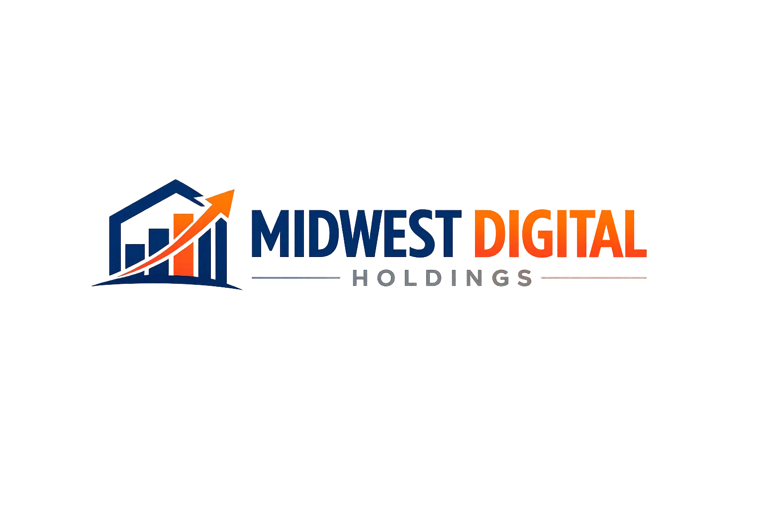 Digital asset portfolio dashboard showing website growth, organic traffic, and lead generation performance